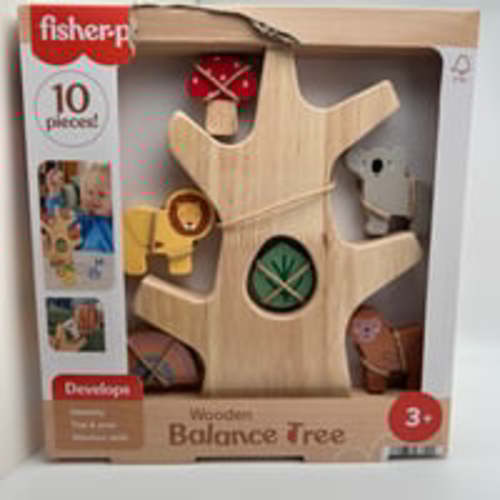 Fisher Price Balance Tree Wooden Puzzle