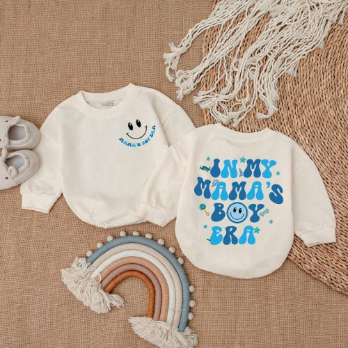 My Mama&#39;s Boy Era Romper, Mama&#39;s Little Man Bodysuit , Mama&#39;s Boy Shirt , Romper for Baby Boy, Baby Boy Outfit, Gift For Baby Boy