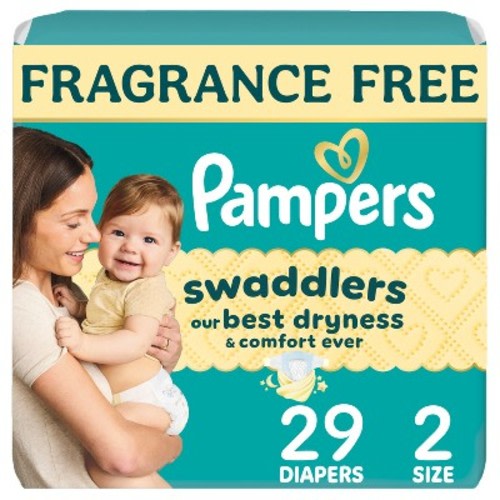 Pampers Swaddlers Sensitive Disposable Diapers - Size 2 - 29ct