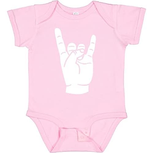 inktastic Rocker Horns Baby Bodysuit