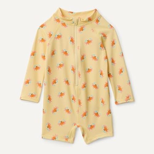 Amazon Essentials Unisex Babies' Long-Sleeve One-Piece Rashguard