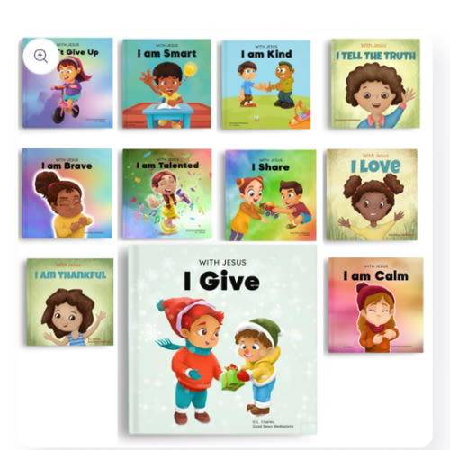 With Jesus Series - 11-Book Bundle - Faith based books for kids – GNM Christian Books For Kids