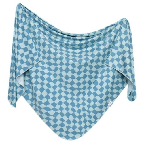 Knit Swaddle Blanket - Miles