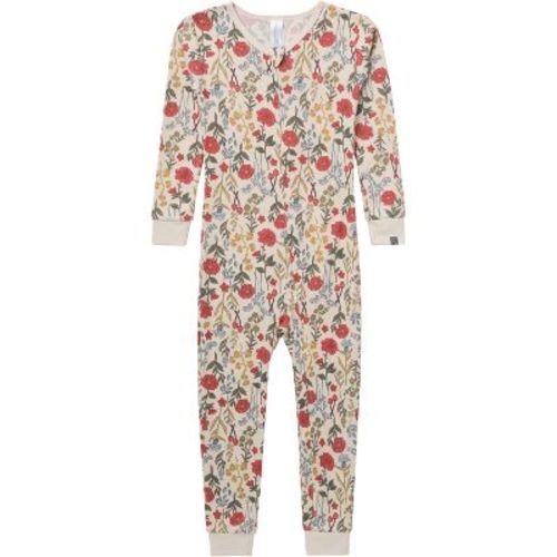 Modern Moments™ by Gerber Baby Girls' Snug Fitting Footless Pajamas, Off-White, 18 Months