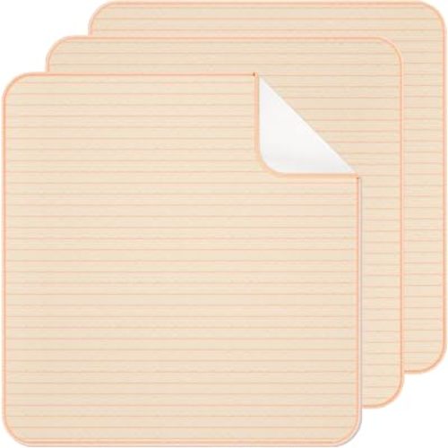 Bed Pads for Incontinence Washable, 3 Packs 36x34 Inch Reusable Waterproof Soft Wetting Pee Underpad for Adults, Elderly, Seniors, Women, Kids & Pets, Machine Washable Pad for Bed, Sofa-Beige