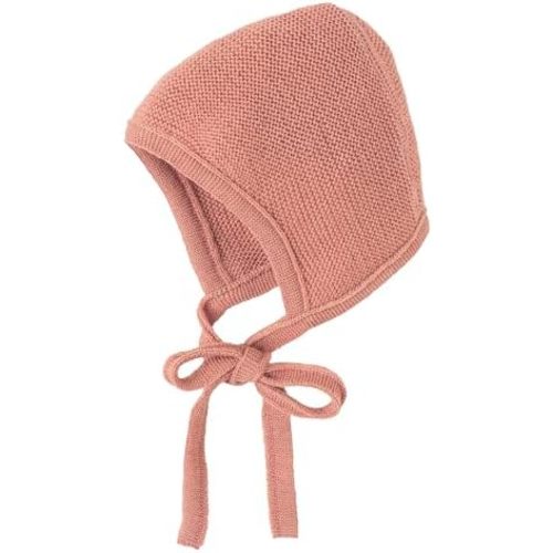 Ecoable Newborn Baby Merino Wool Bonnet, Organic Infant Pilot Cap