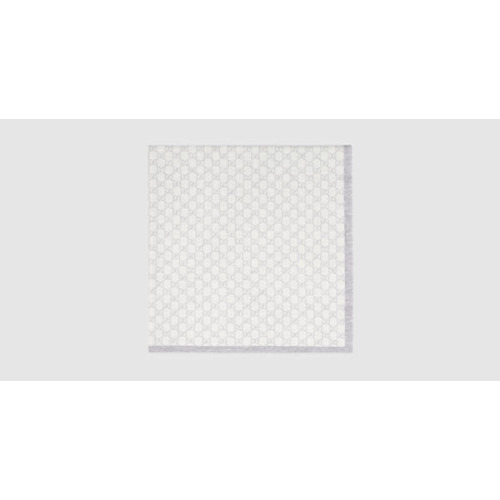 GG pattern wool baby blanket