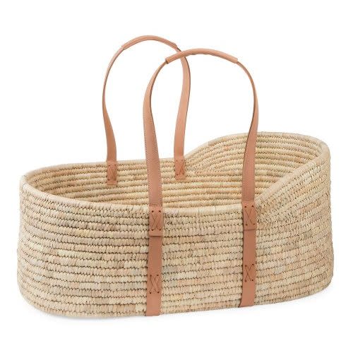 Hand-Woven Moses Basket