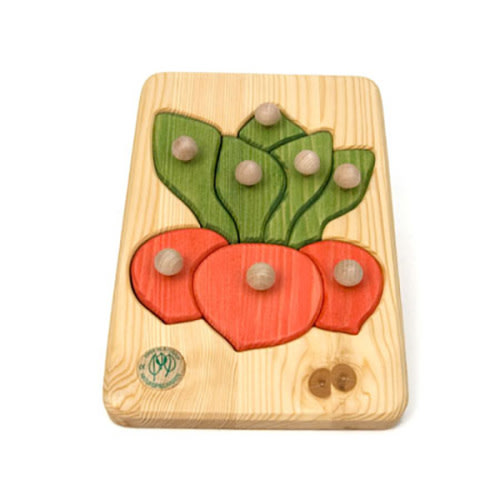 Radish Peg Puzzle