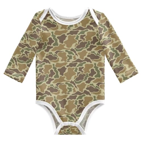 Unisex Baby Bodysuit Long Sleeve Newborn Infant Outfit Soft Cotton Romper Baby Clothes for Boy Girl 0-24 Months