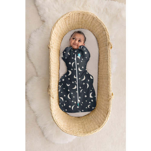 Swaddle Up™ 1.0 TOG Cotton Charcoal Big Sky