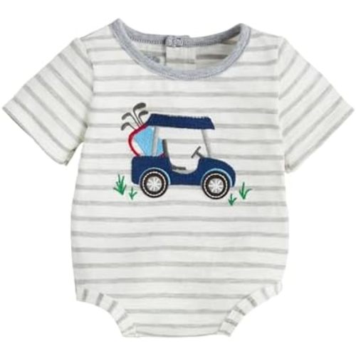 Mud Pie baby-boys Mud Pie Children's Boy Golf Cart Crawler