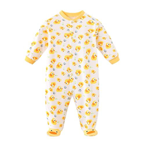 Babymine Unisex Baby Clothes for Boys Girls Cotton Newborn Girl Boy Onesie Infant Long Sleeve Romper Cute Newborn Outfit