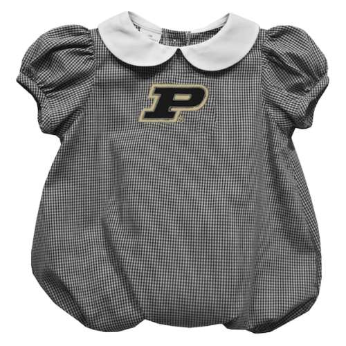 Purdue Boilermakers Vive La Fete Girls Infant Puffy Bubble Dress - Black