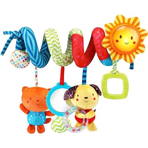 VTech Sunny Days Activity Spiral for Car Seat, Multicolor