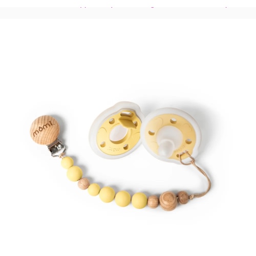 mōmi babypace pacifier gift set - sundrop