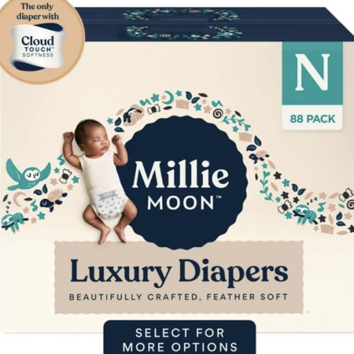 "millie moon diapers newborn"