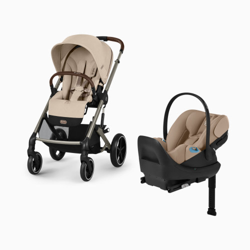 Cybex Balios S Lux + Cloud G Pro Travel System - Almond Beige