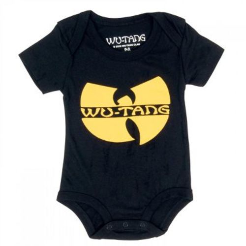 Kids Wu Tang Clan Logo Onesie