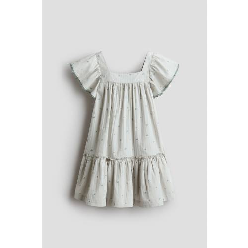 FLARED COTTON DRESS