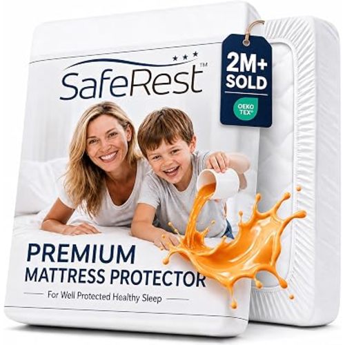 SafeRest Waterproof Crib Size Mattress Protector
