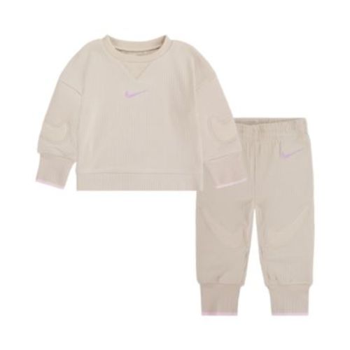 Baby Boys and Girls "Ready, Set" Crew Top and Pants, 2 Piece Set