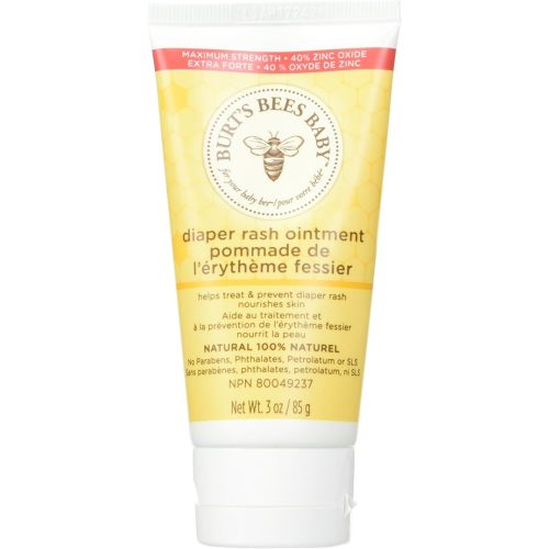 Burt's Bees Baby Diaper Rash Ointment 3 oz (Pack of 3)