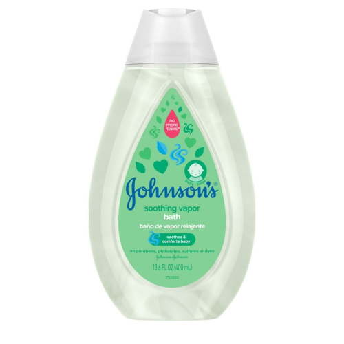 Johnson's Soothing Tear Free Vapor Bath Body Wash for Baby, 13.6 oz