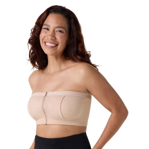 Ingrid & Isabel For Every Belly Women's Maternity Seamless Pumping Bandeau, Sizes S-XXXL