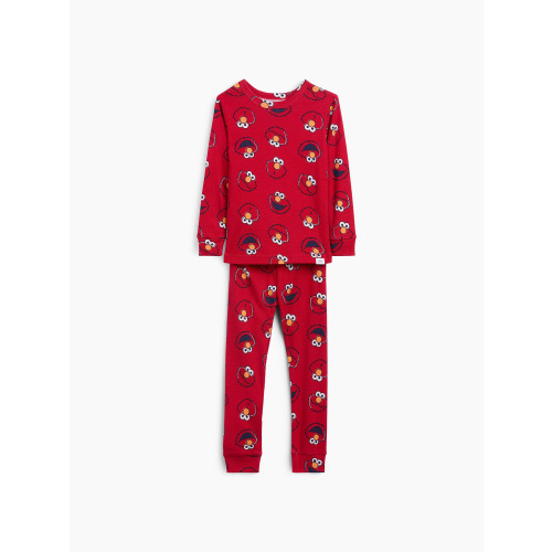 Baby & Toddler Sesame Street Organic Brushed Cotton Elmo PJ Set