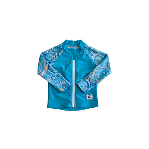 Little E & Co Long Sleeve Rashie - Called Home To The Ocean | Baby Bunting AU