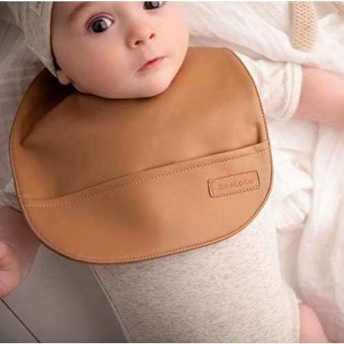 Amazon.com: Bleu La La: Vegan Leather Bibs