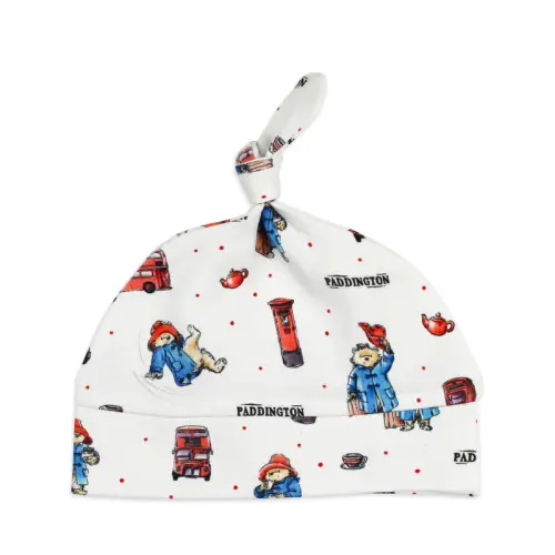 London Paddington | Organic Knotted Hat Preemie-NB