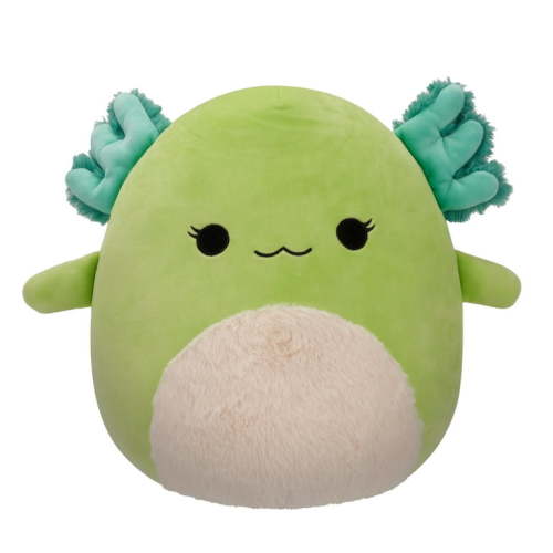 Squishmallows FuzzAMallow Official 5 inch Mipsy The Green Axolotl - Child's Ultra Soft Plush Toy
