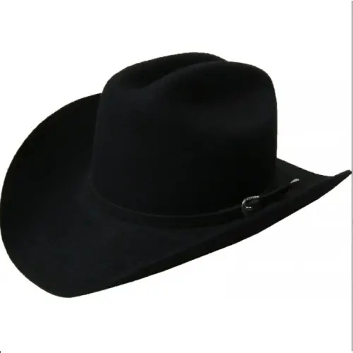 Kids Black Wool Cowboy Hat - 50x - Baby & Toddler Sizes