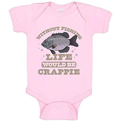 TATY Kids Without Fishing Life Would Be Crappie Baby Infant Bodysuit