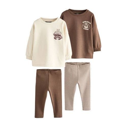 Kids' Assorted 4-Pack Sweatshirt & Leggings Sets
