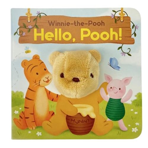 Winnie-the-Pooh: Hello, Pooh! Finger Puppet Board Book for Babies and Toddlers