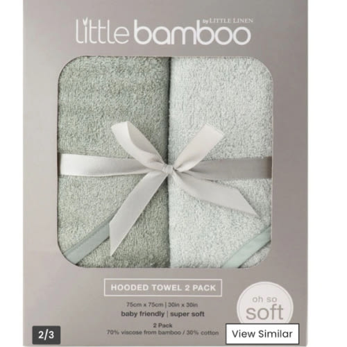 Hooded Towel 2 Pack in Bayleaf