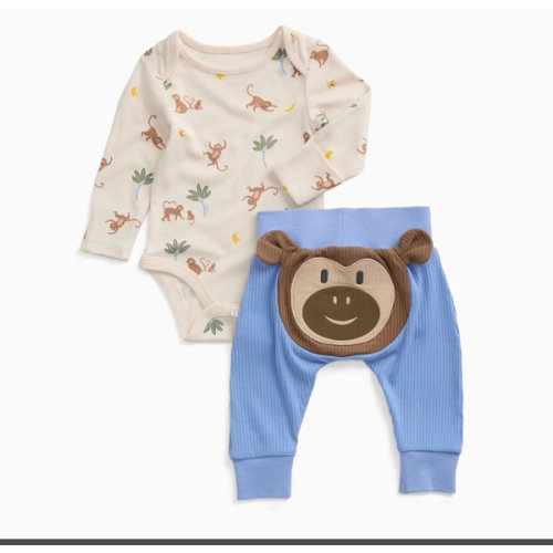 Shop Monkeys Bodysuit & Joggers Outfit | MORI US