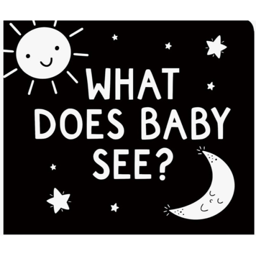 What Does Baby See? A High-Contrast Board Book (Padded Cover)