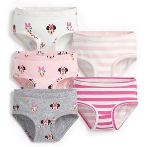 Monica + Andy Girls Organic 5-Pack Girl's Underwear