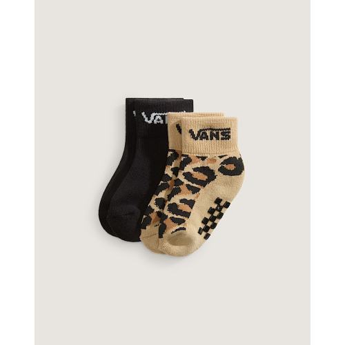 Infant Classic Crew Socks in Incense Brown | Vans