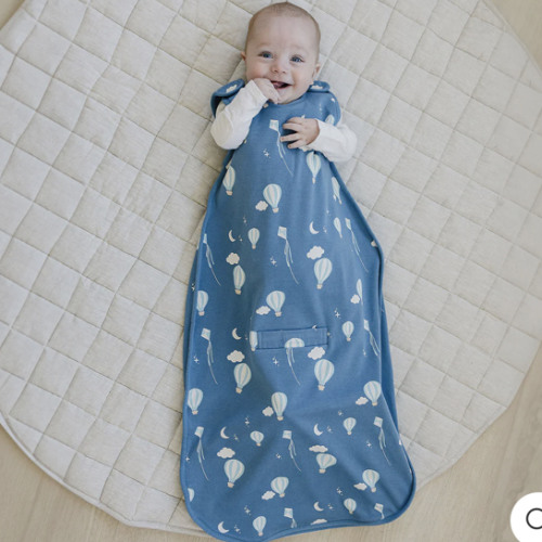4 Season® Ultimate Baby Sleep Bag, Merino Wool & Organic Cotton, Hot Air Balloon