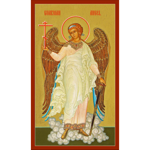 Icon of the Guardian Angel - Russian - (1AN18) - Uncut Mountain Supply
