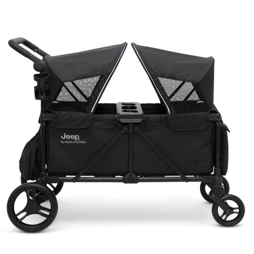 Delta Children - Jeep Evolve Stroller Wagon, Black