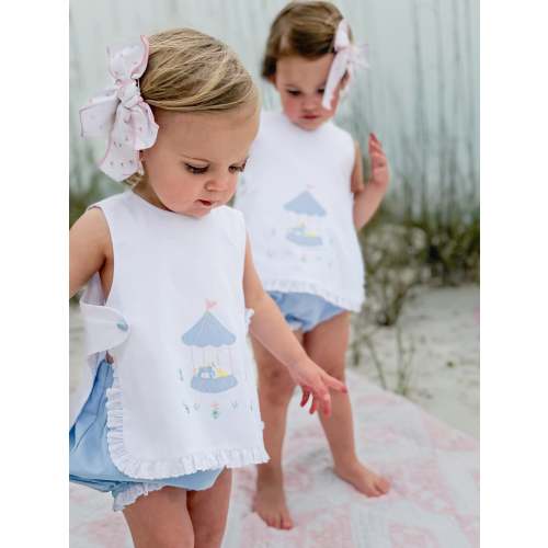 Carousel Apron Set Size : 18 Month