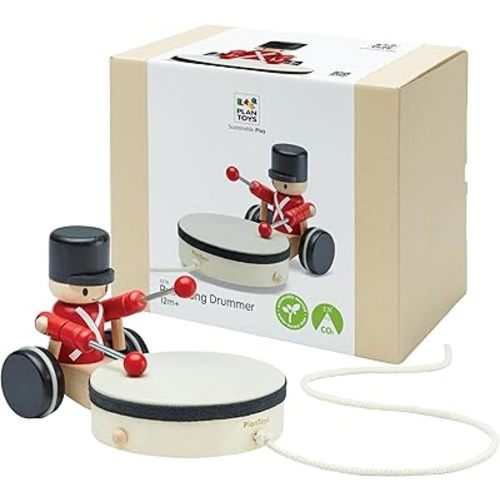 PlanToys Pull Along Drummer (5276)