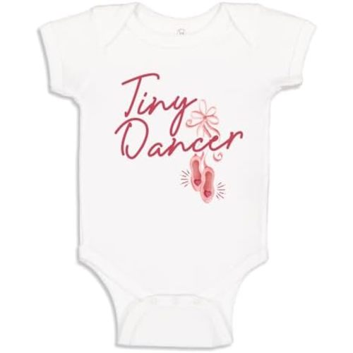 Tiny Dancer Ballerina Baby One Piece Bodysuit Or Toddler T-Shirt for The Future Dancer