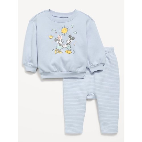 Disney© Crew-Neck Sweatshirt and Sweatpants Set for Baby